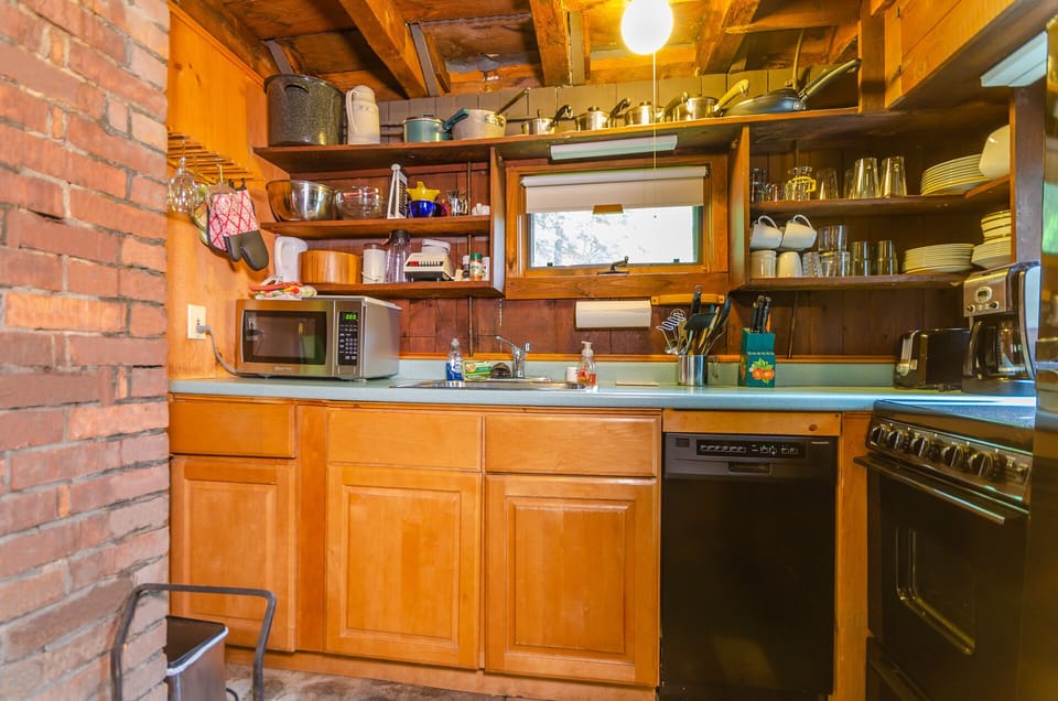 Another view of the Cole Cabin Kitchen.