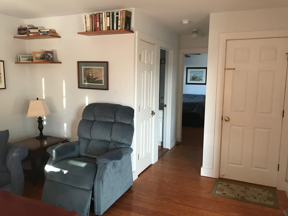 Family Room looking back toward first floor bedroom