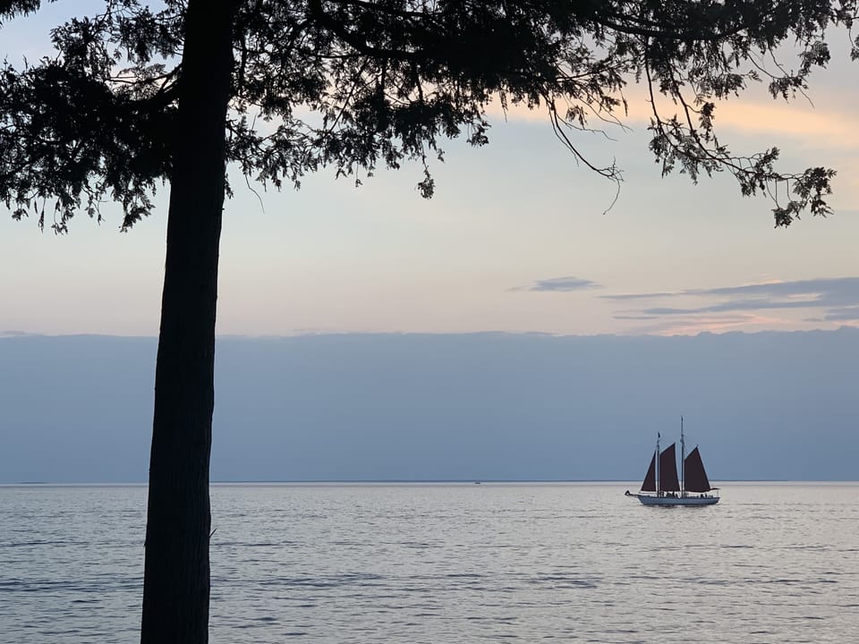 Sail Boat tour from Sister Bay 