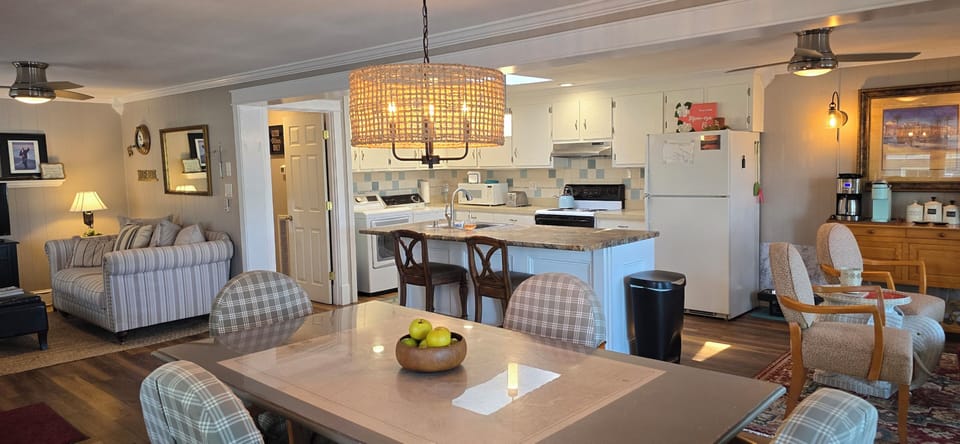 Open Dining and Kitchen 