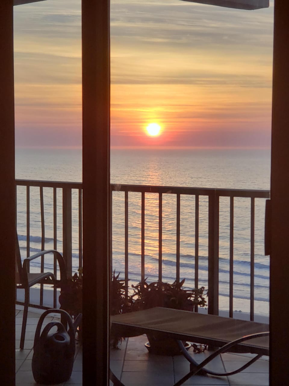 View from MB bed