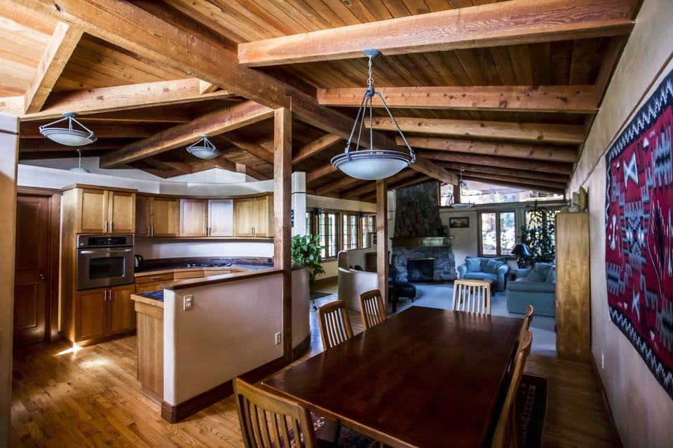 Dinning room, kitchen, living room