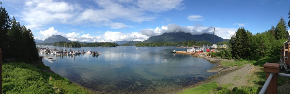 Panorama from the Loft deck