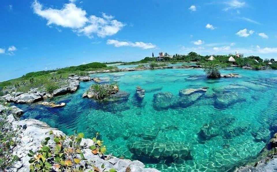 Enjoy snorkeling in Crystal Clear water at the Yalku Lagoon