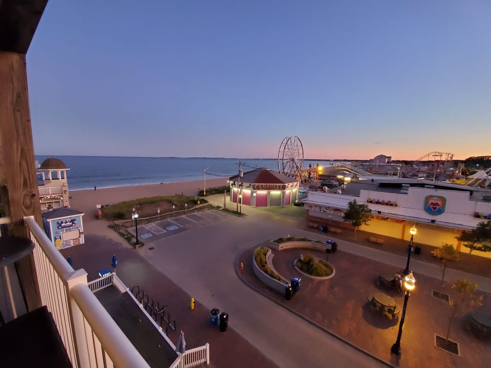 View from deck