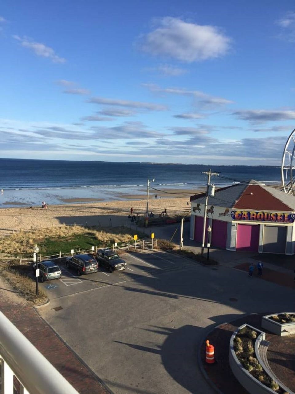 View from deck