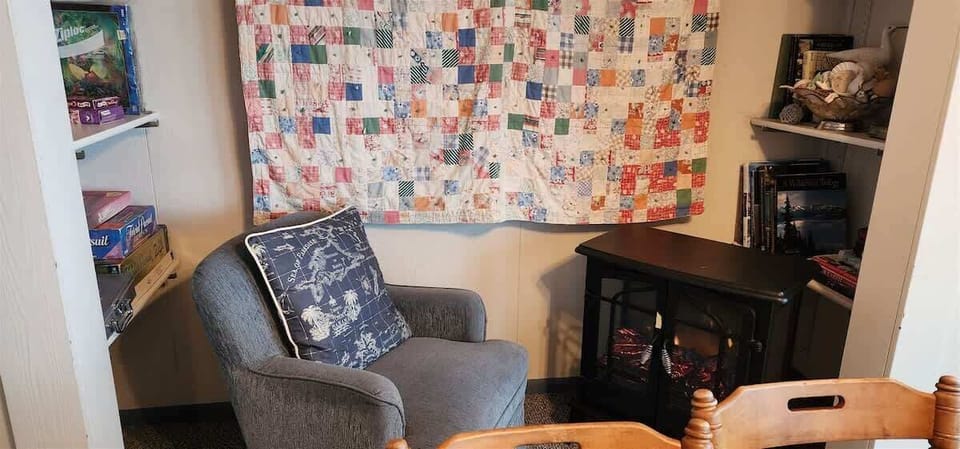 Cozy Fireplace Nook