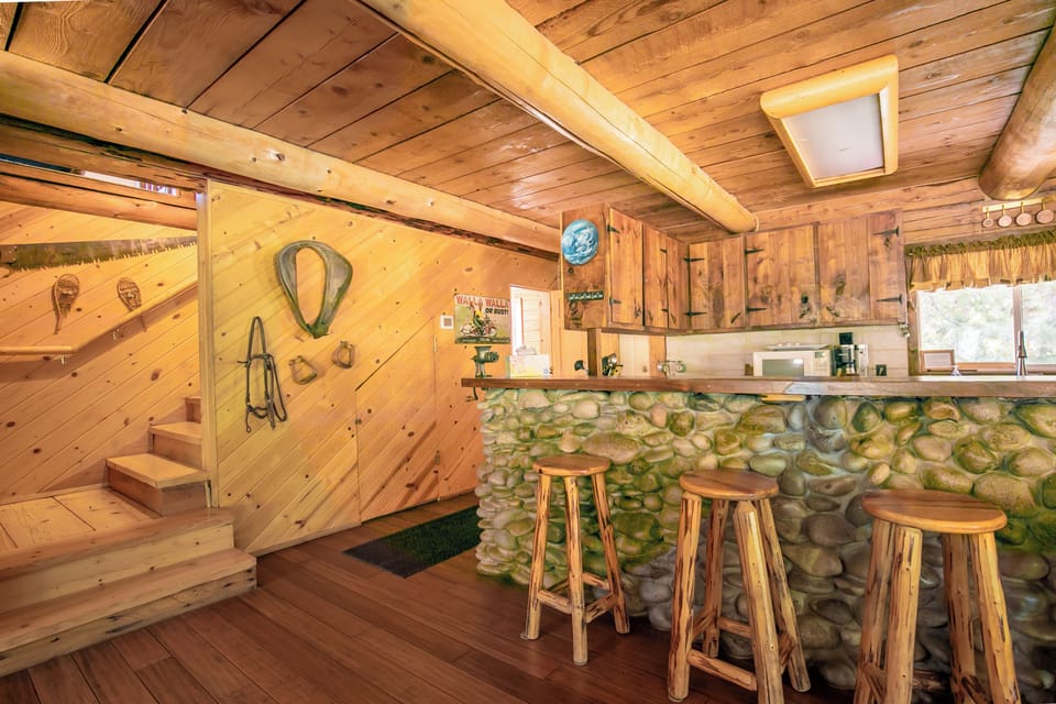 kitchen & stairs