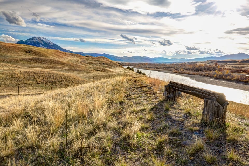 no neighbors to the south of us for miles!