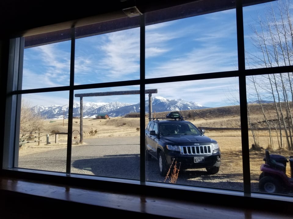 view from the guest room