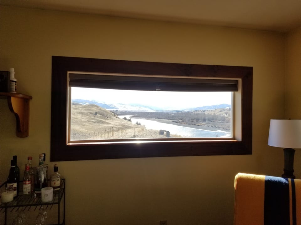 view from living room 