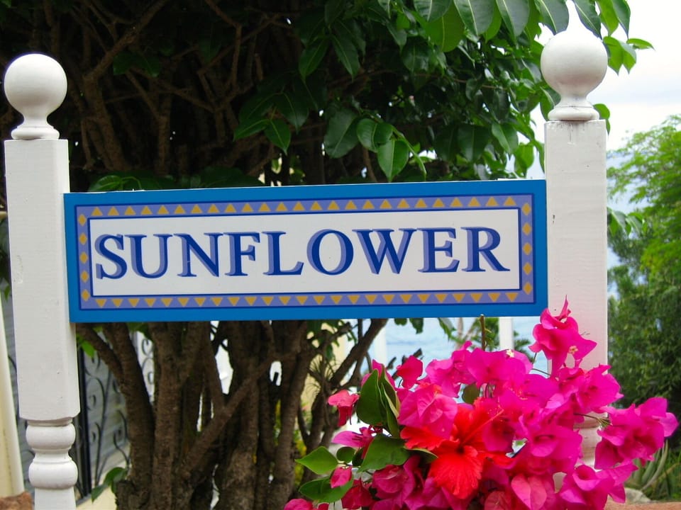 Sunflower is one of three vacation apartments at Stonehouse.