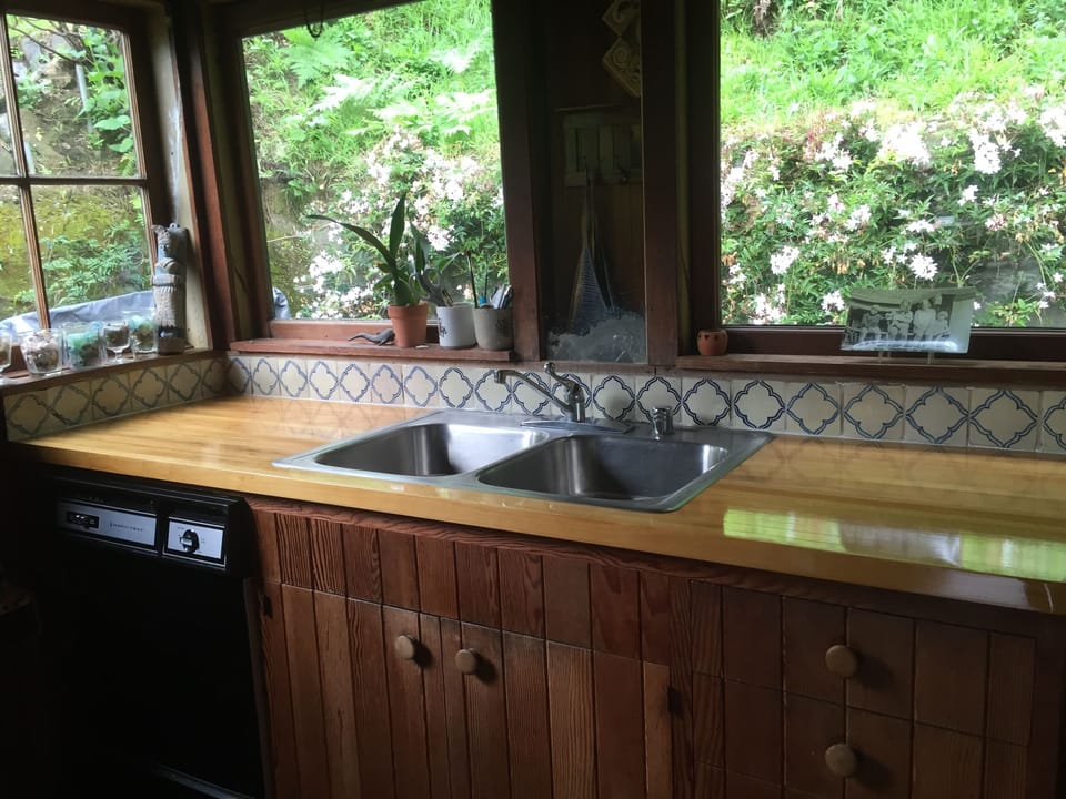 Kitchen view to the back