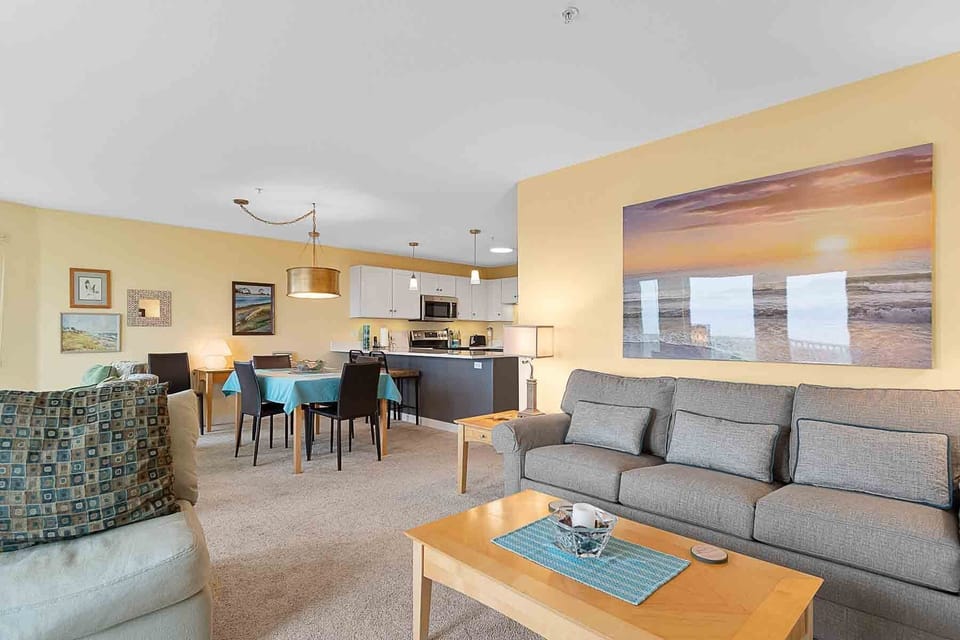 Living Area - open floor plan for ocean views from every spot in the main living space