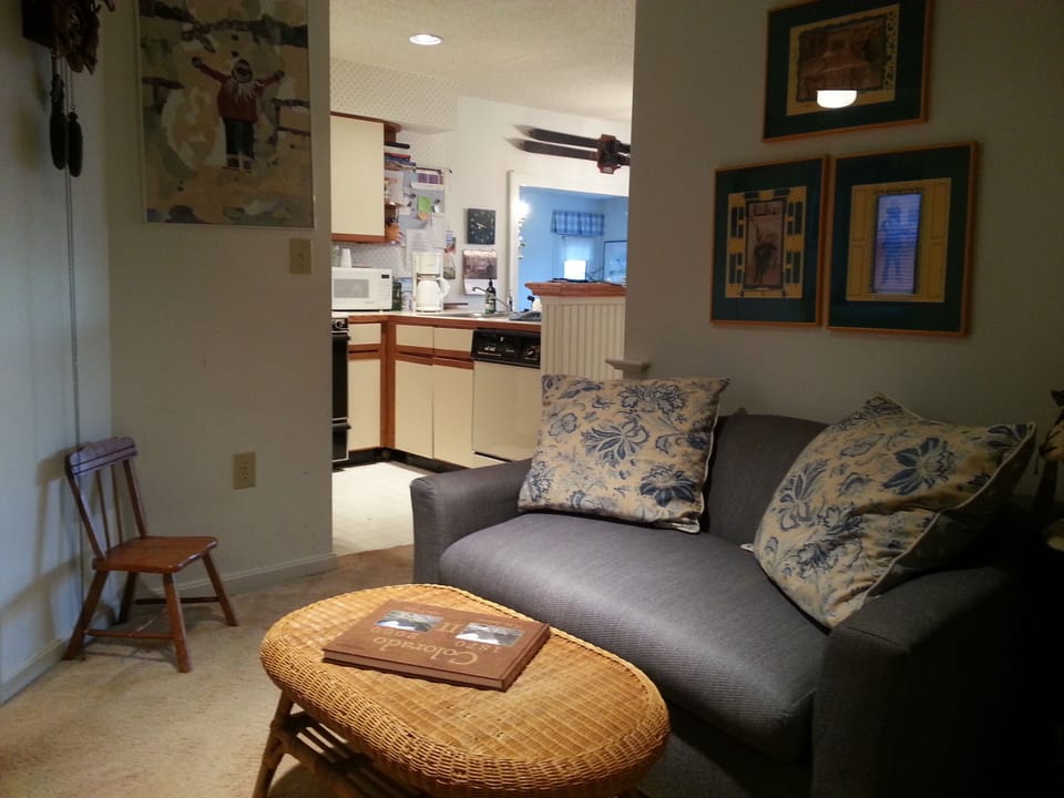 Alcove with Kitchen View