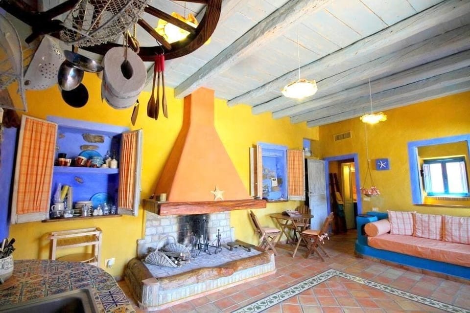 CASA TEULADA 3 - bird's eye view of Living Room