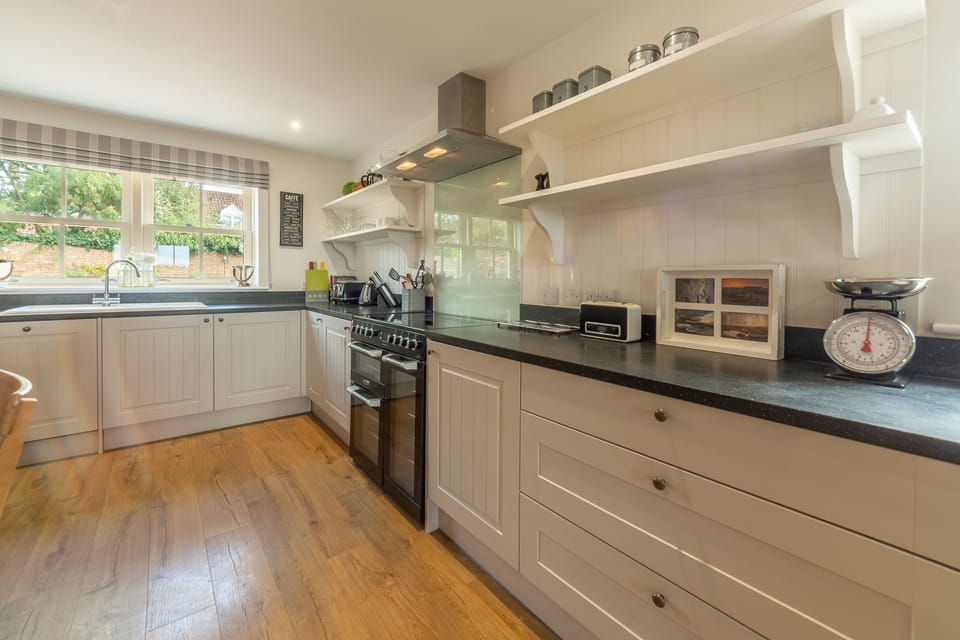 Ground floor: The kitchen is well-equipped