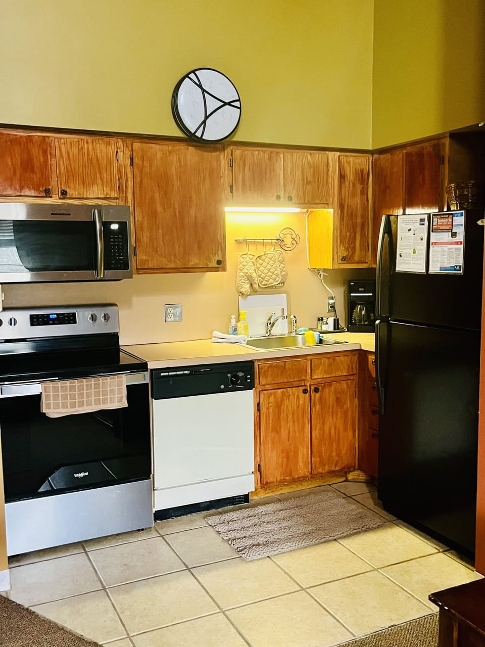 New Microwave, Oven and Stove