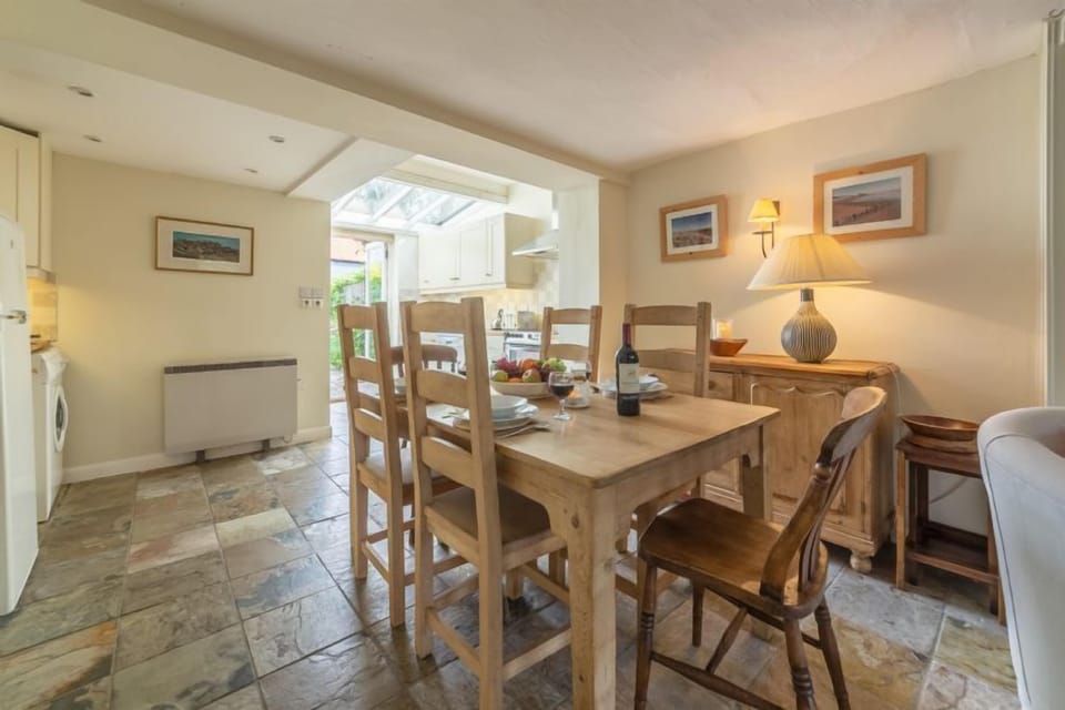 Ground floor: The Dining area offers seating for six