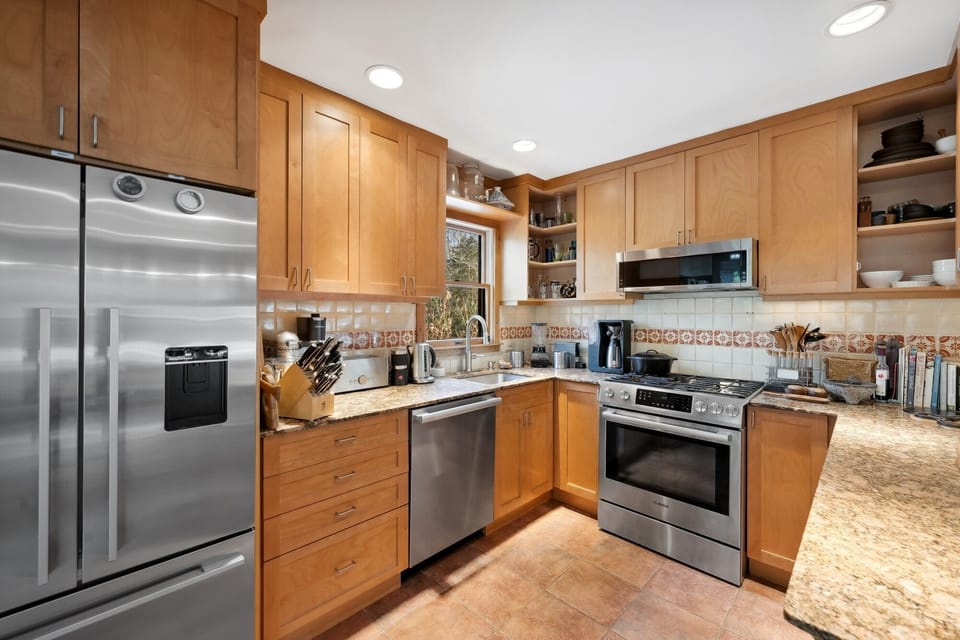 Kitchen with all new appliances