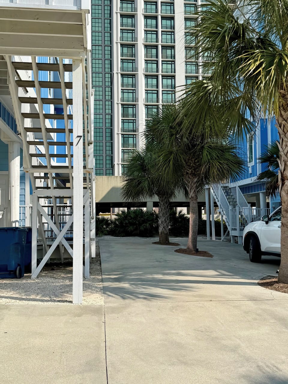 Parking for 3 of 6 cars