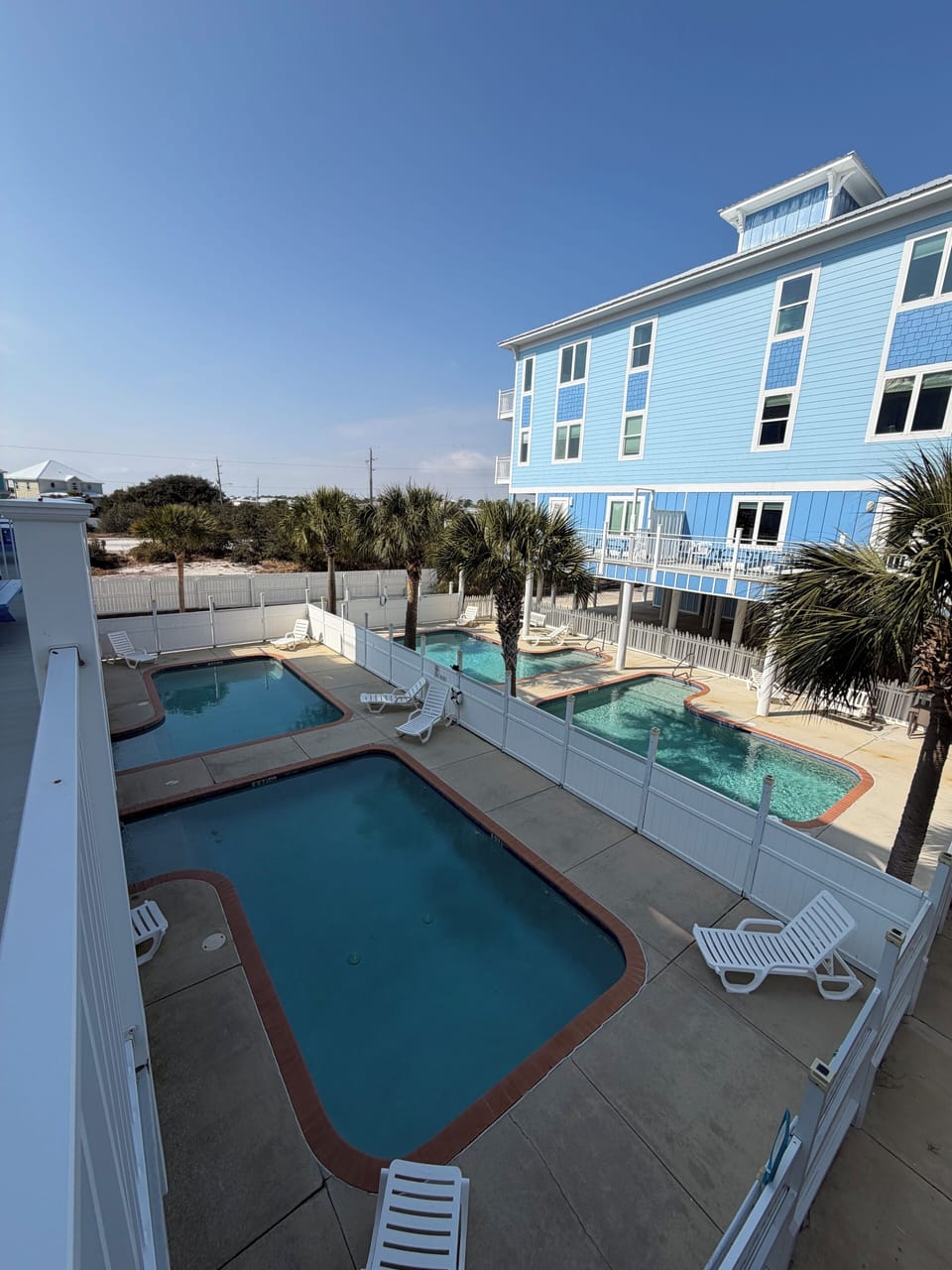 Pools for houses 7-10