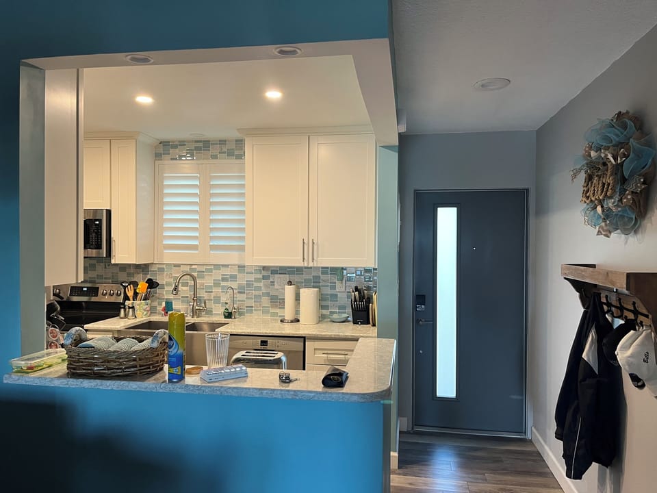 Entrance to the condo