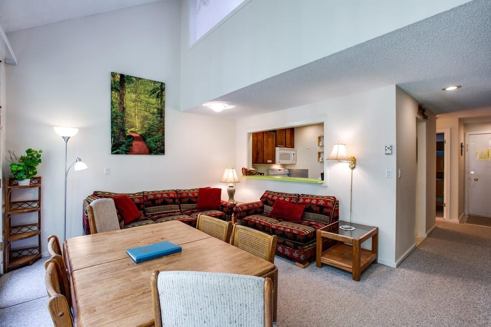 Dining and living room