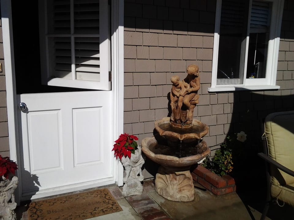 Dutch door.