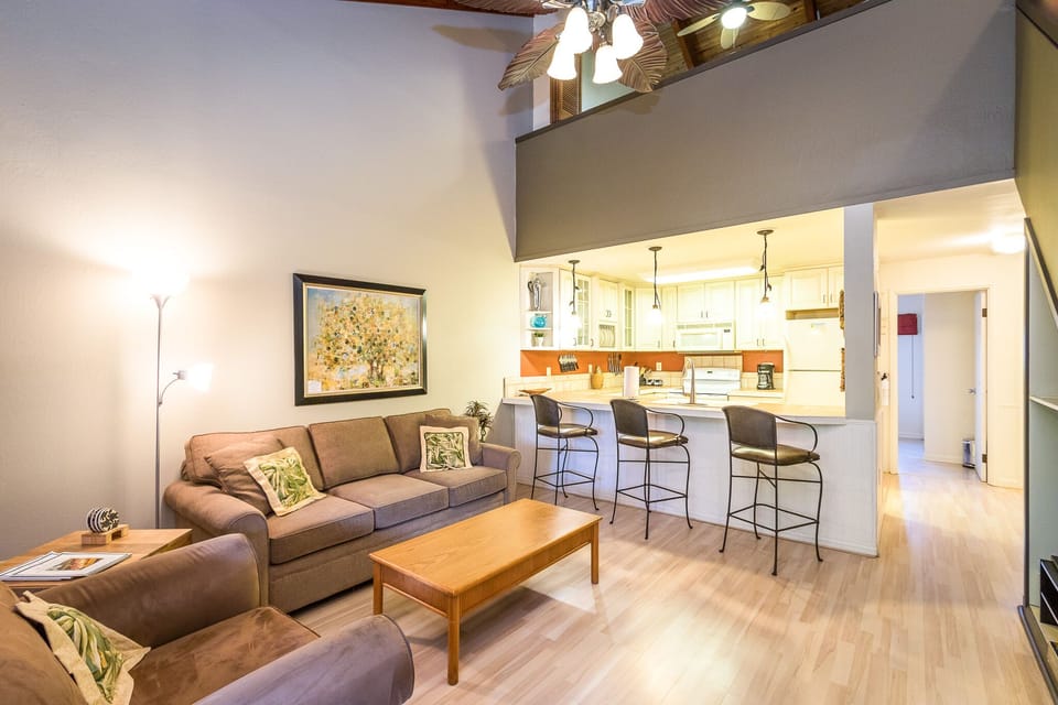 Relax and enjoy the large living space!