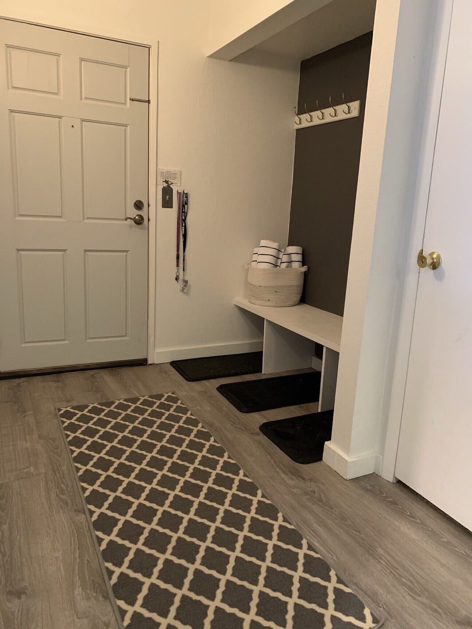 Entryway from the kitchen 