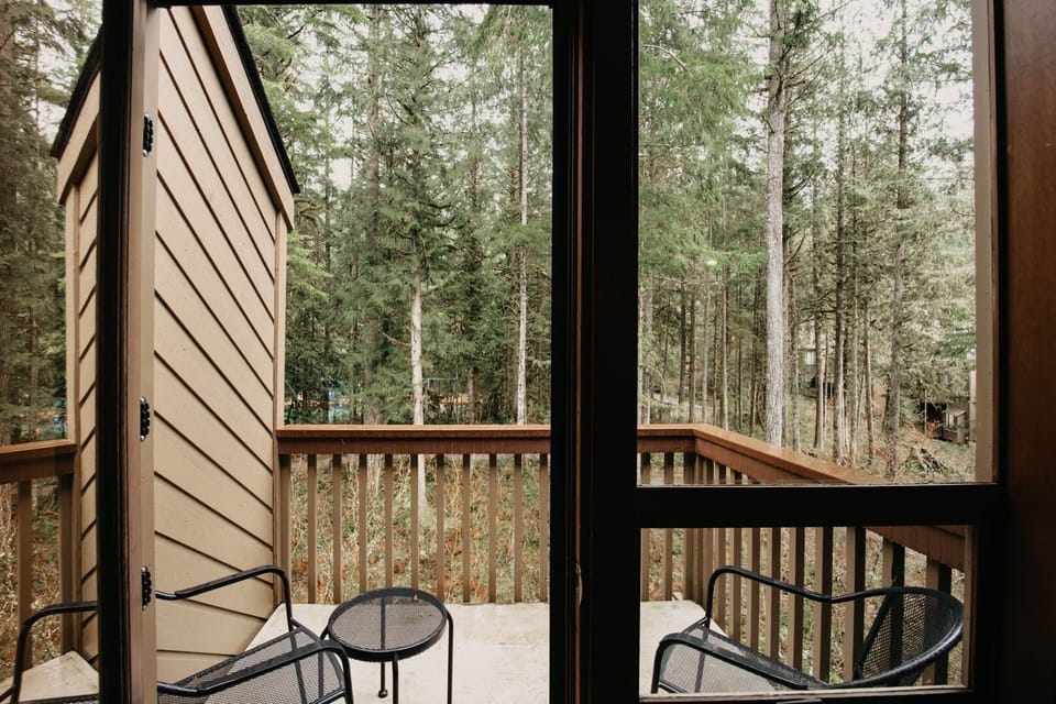 Private balcony