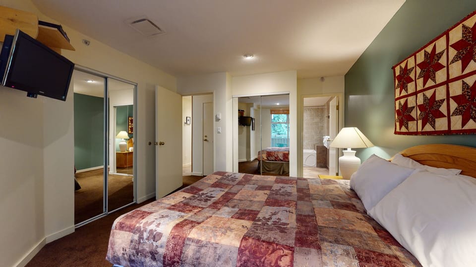 View of bedroom and ensuite