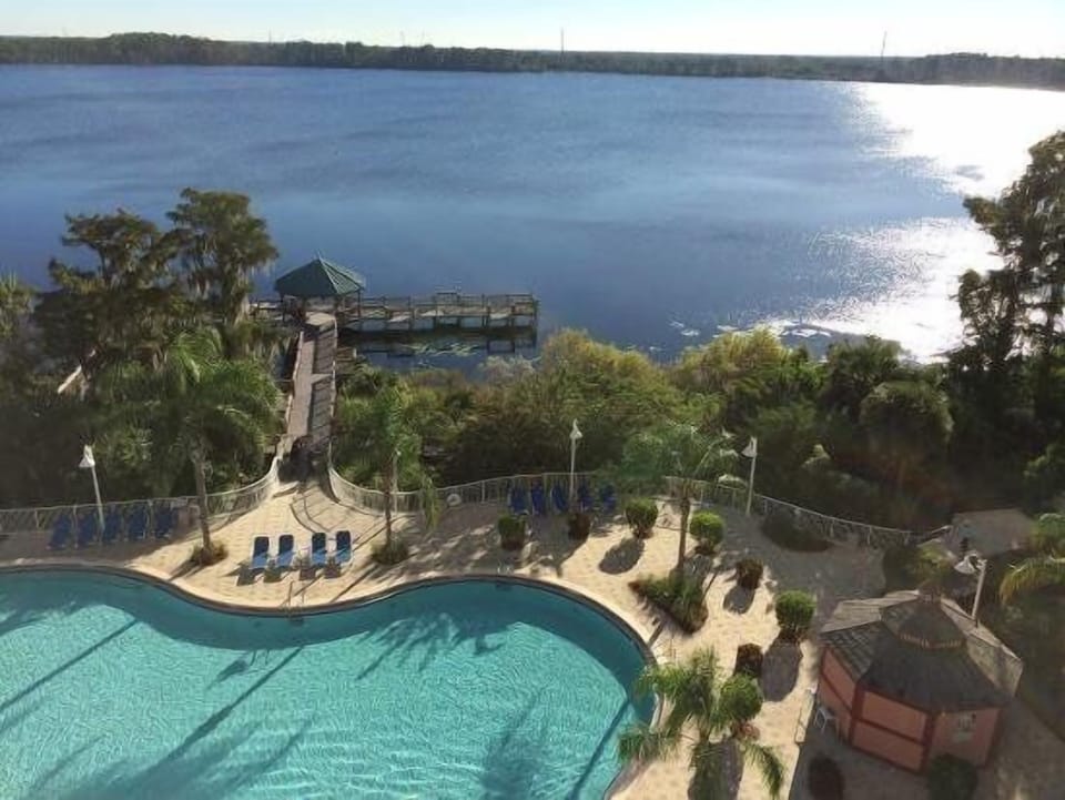 Pool, Water, Yard, Resort, Swimming Pool