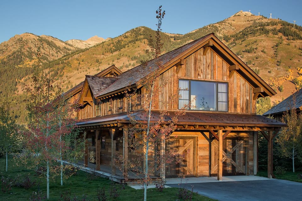 Front Exterior - Lodge at Shooting Star 04 - Teton Village, WY - Luxury Villa Rental