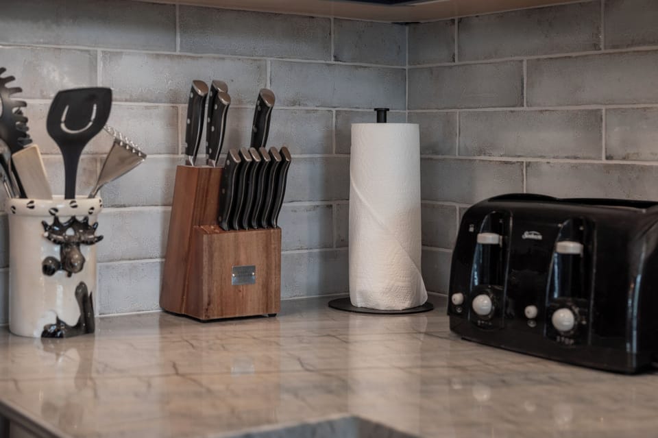 Kitchen offers plenty of cookware, utensils, and accessories to create the perfect meal for your group.