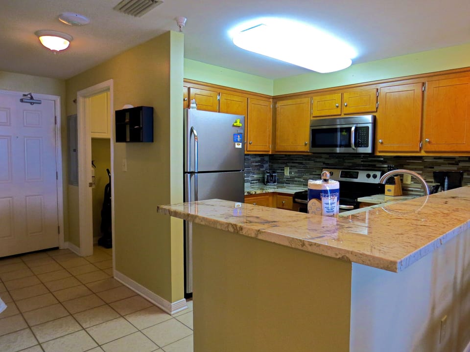 kitchen & entryway