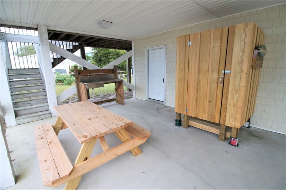 Covered picnic area