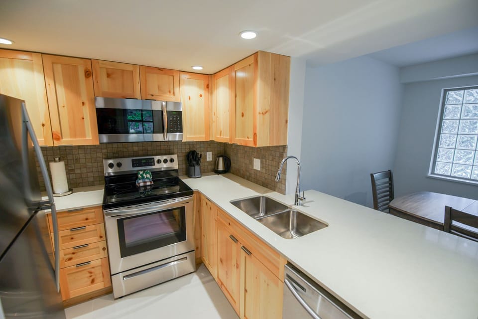 Fully equipped kitchen