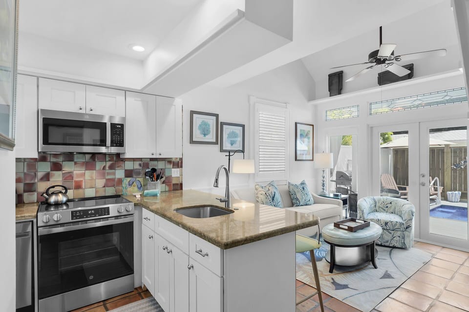 Open concept for easy entertaining!