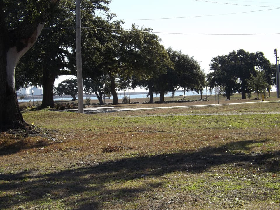 View of the gulf from the deck.