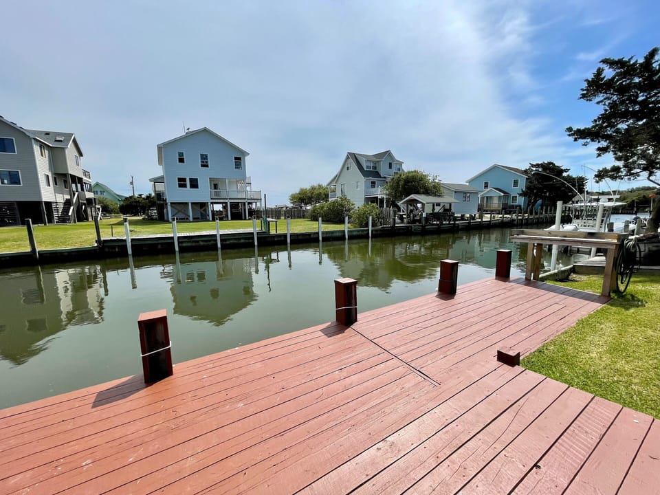 Dock with Fish Bench