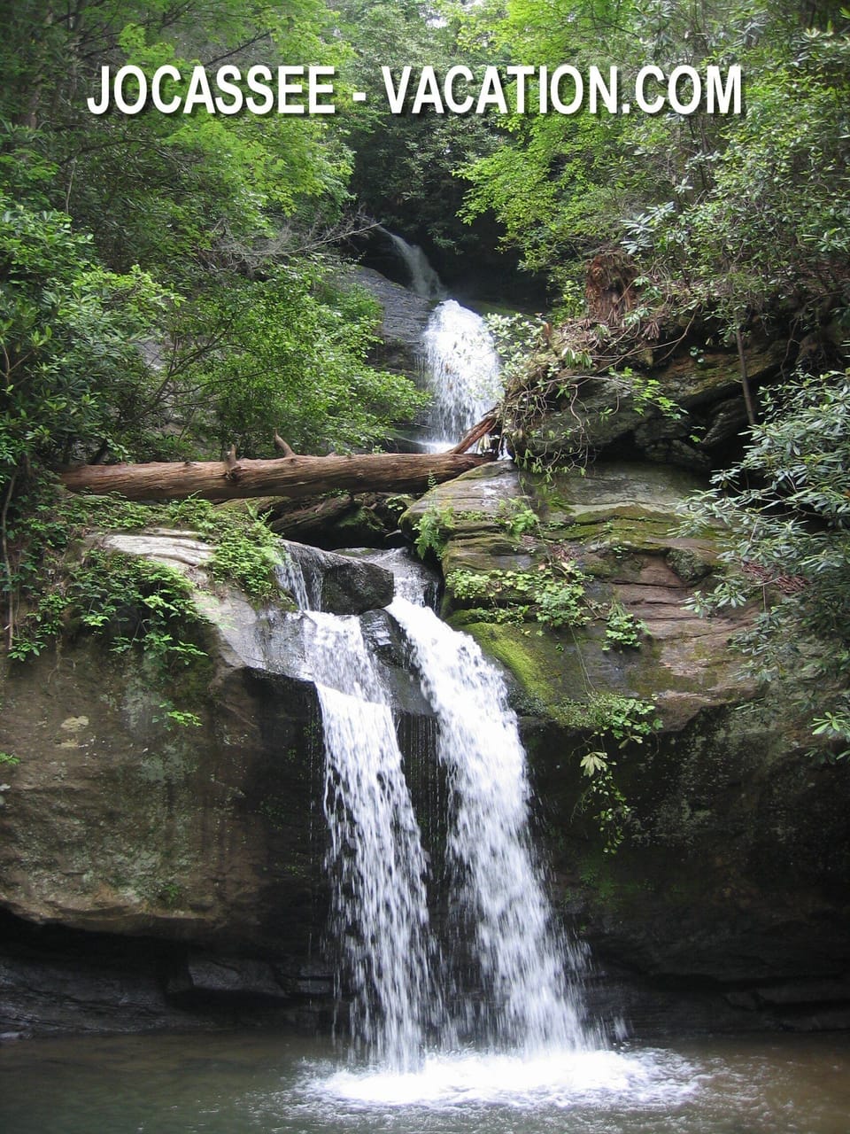 Yes its possible to walk or swim under a waterfall on magical  Lake Jocassee