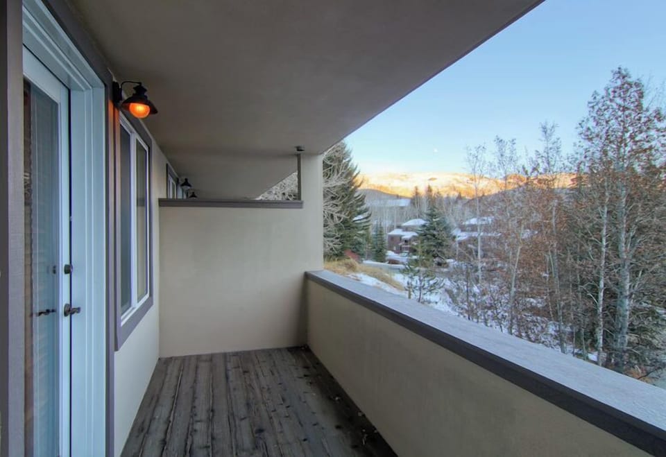 Deck View Winter