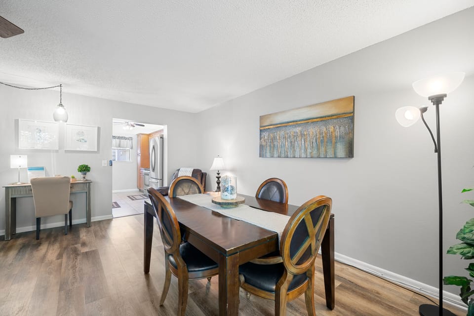 Dining Area + Dedicated Workspace - First Floor