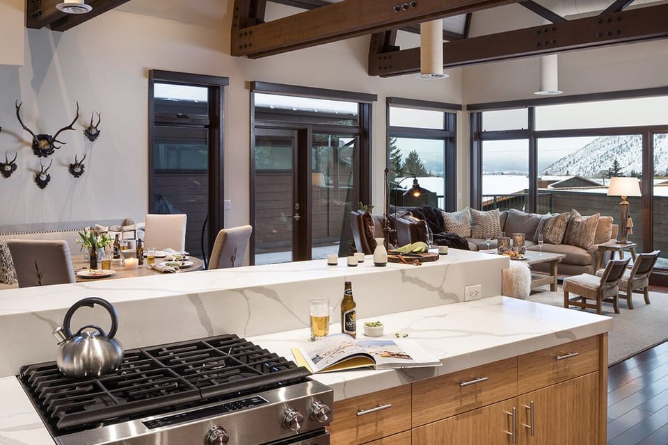 Kitchen - Pearl at Jackson 302 - Jackson Hole, WY - Luxury Villa Rental