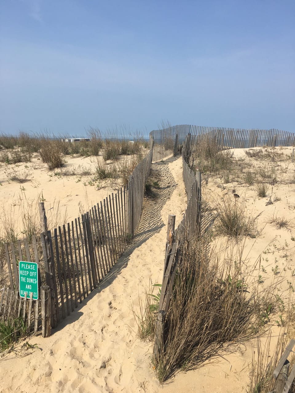 Your path to the beach is this close!