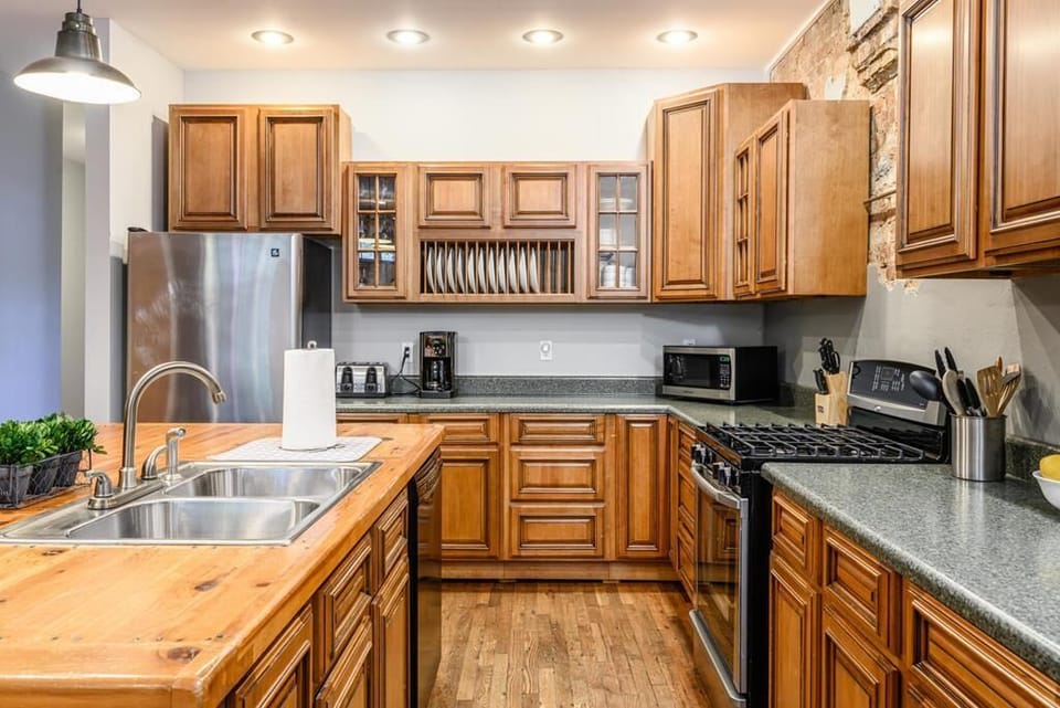 Fully equipped with upscale amenities