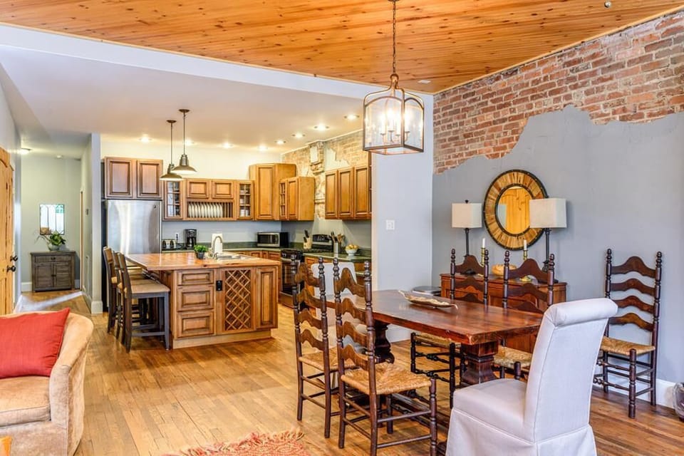 Cozy interior with modern appointments