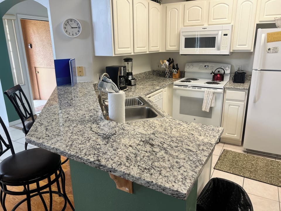Kitchen with Ceramic Counter Tops